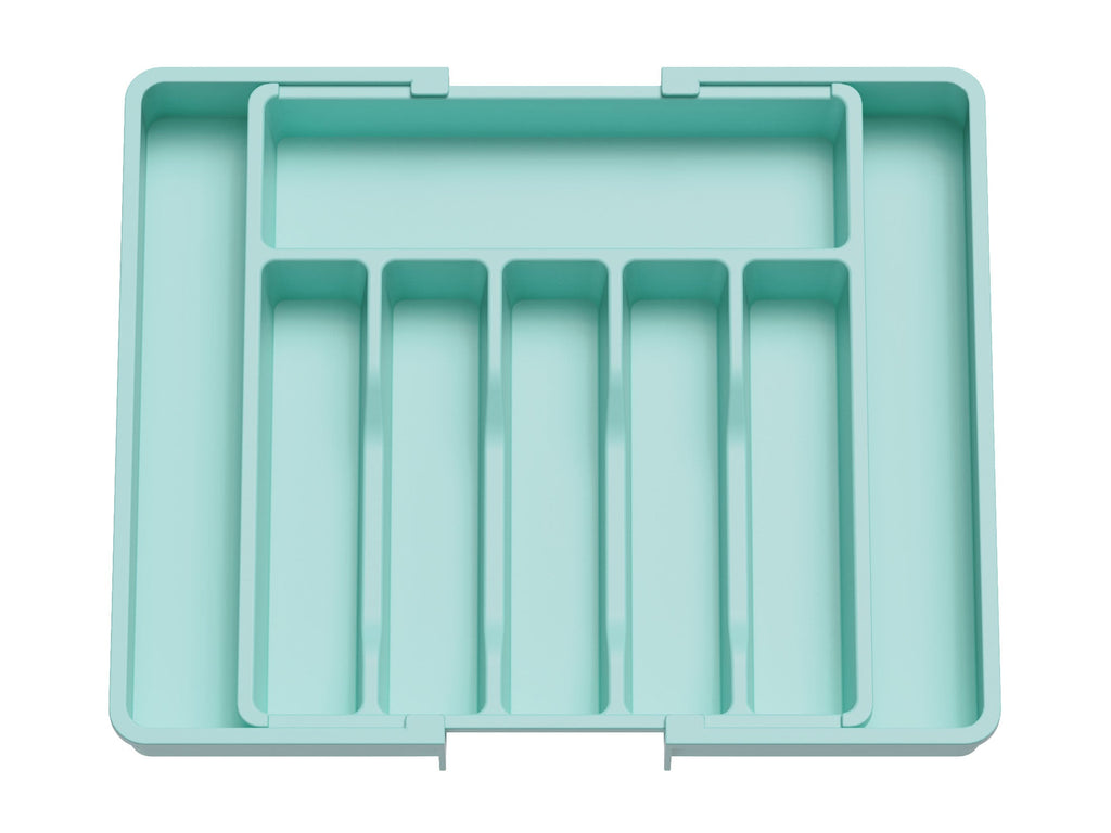 Lifewit Silverware Drawer Organizer, Utensil Flatware Cutlery Holder Tray Organizer for Kitchen Drawer