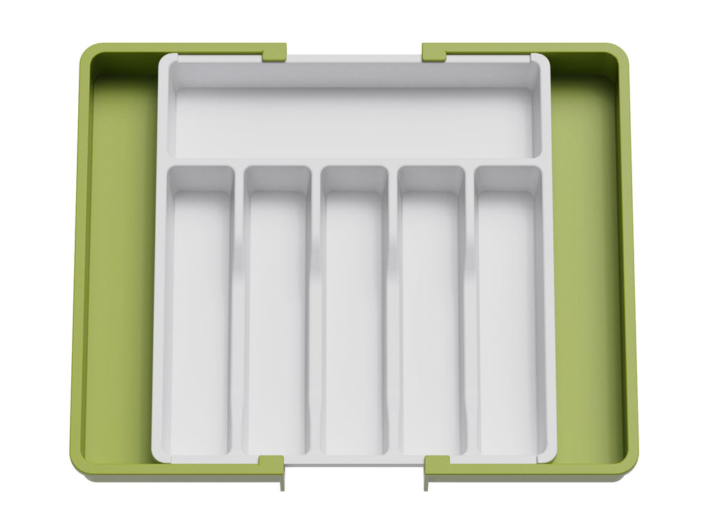 Lifewit Silverware Drawer Organizer, Utensil Flatware Cutlery Holder Tray Organizer for Kitchen Drawer