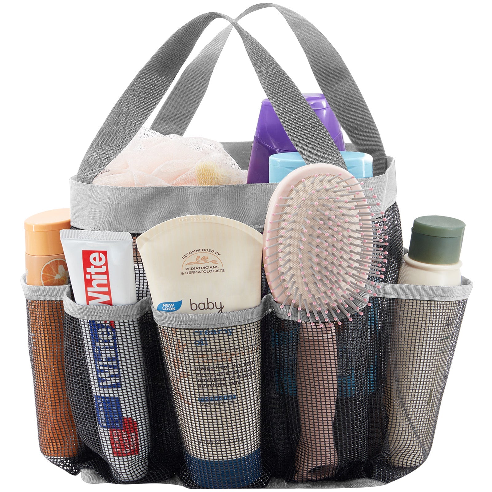 Lifewit Portable Mesh Shower Caddy, Hanging Shower Tote Bag