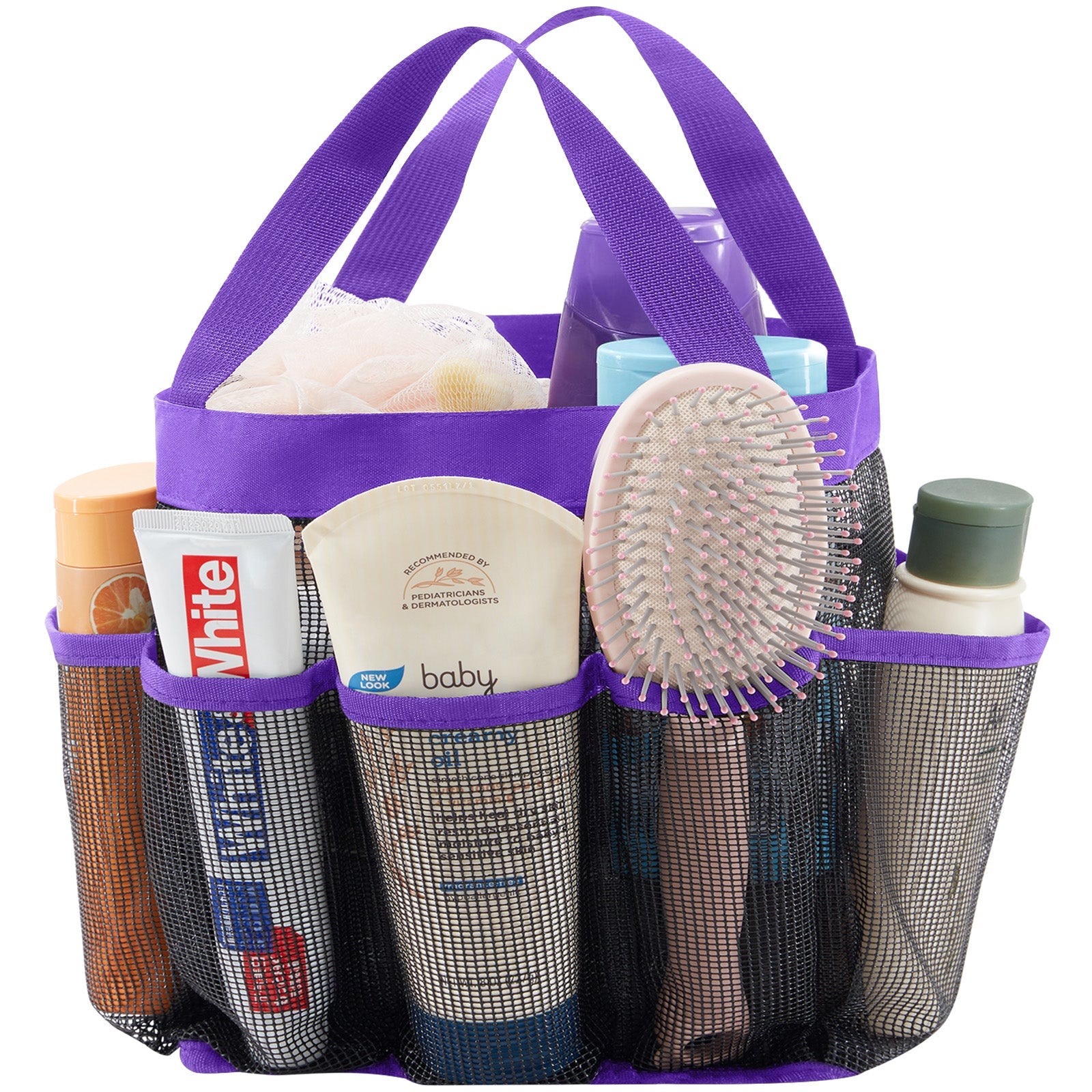 Lifewit Portable Mesh Shower Caddy, Hanging Shower Tote Bag