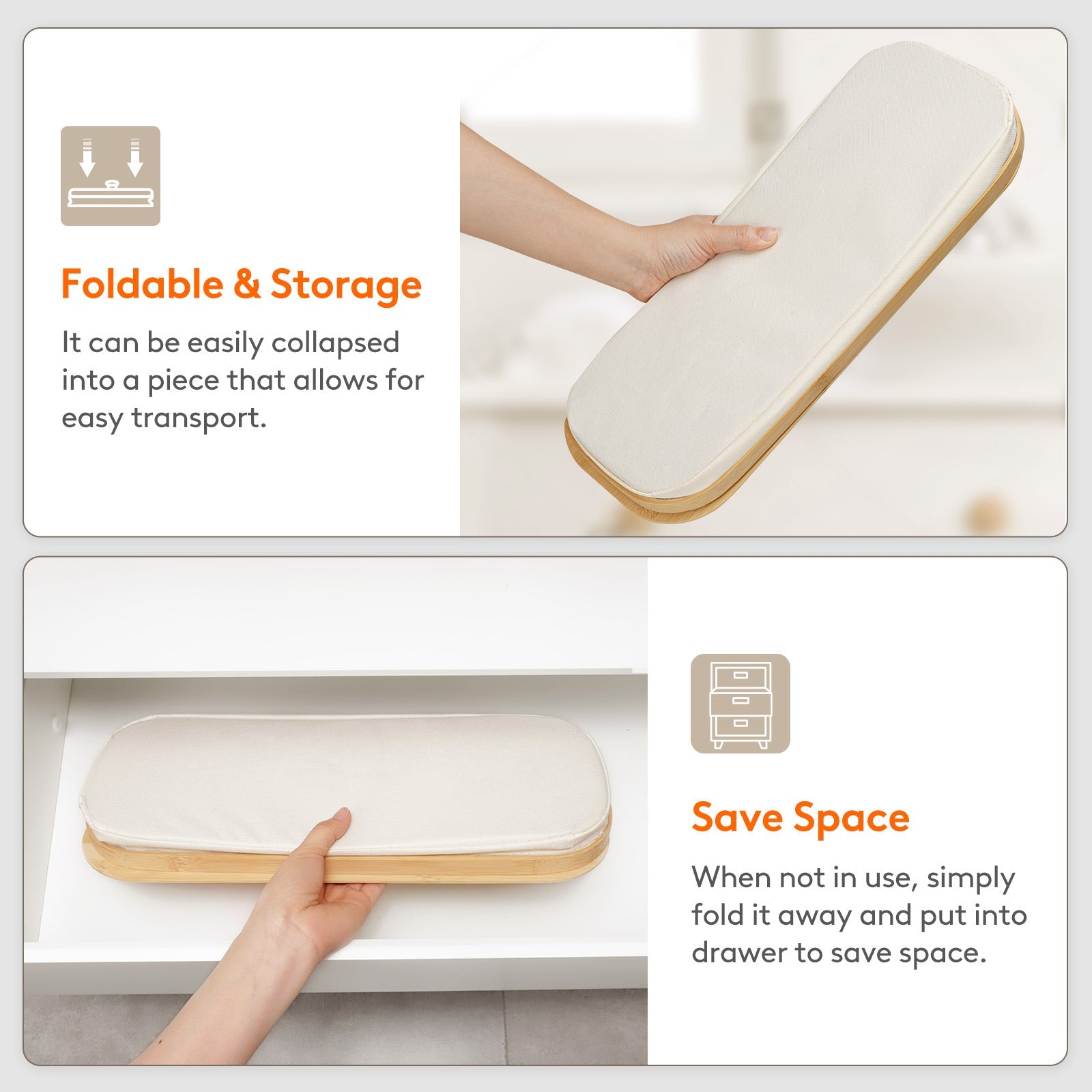 Lifewit 30L Bamboo Toilet Paper Roll Basket Storage Rack with Lid