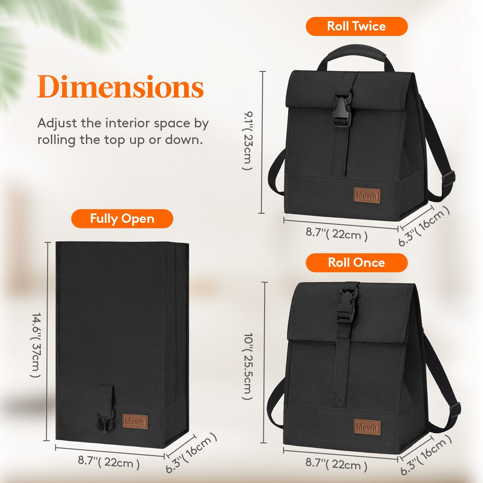 Lifewit Stackable Clothes Storage Box with Metal Frame, 40L Storage Bag Fabric Box