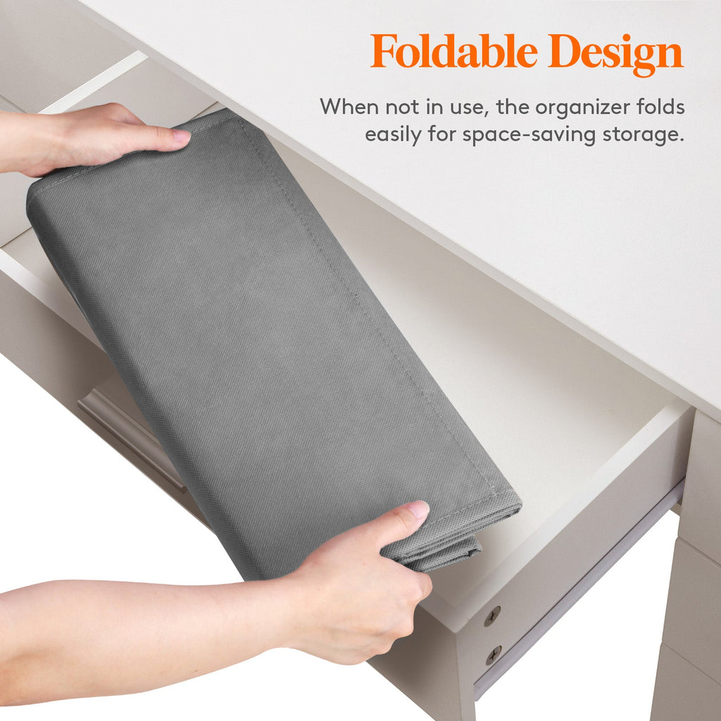 Lifewit 1-Pack 5-Tier Clear Window Hanging Storage Rack with 4 Mesh Side Pockets