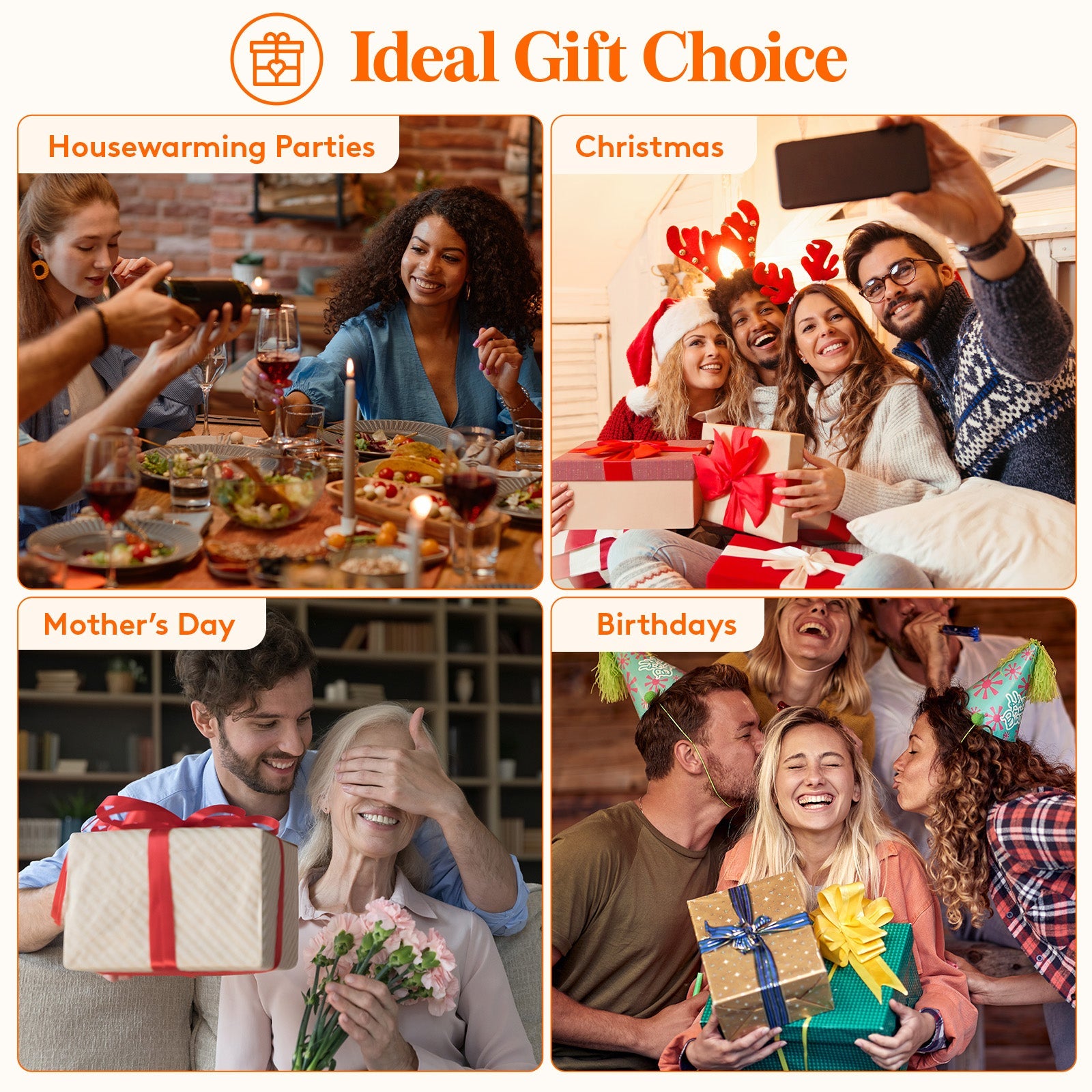 Lifewit 2-pack Plastic Silverware Holder for Kitchen Countertop, Cutlery Flatware Caddy with Metal Brackets, Utensil Spoon Fork knives Organizer for Party Picnic, Gold