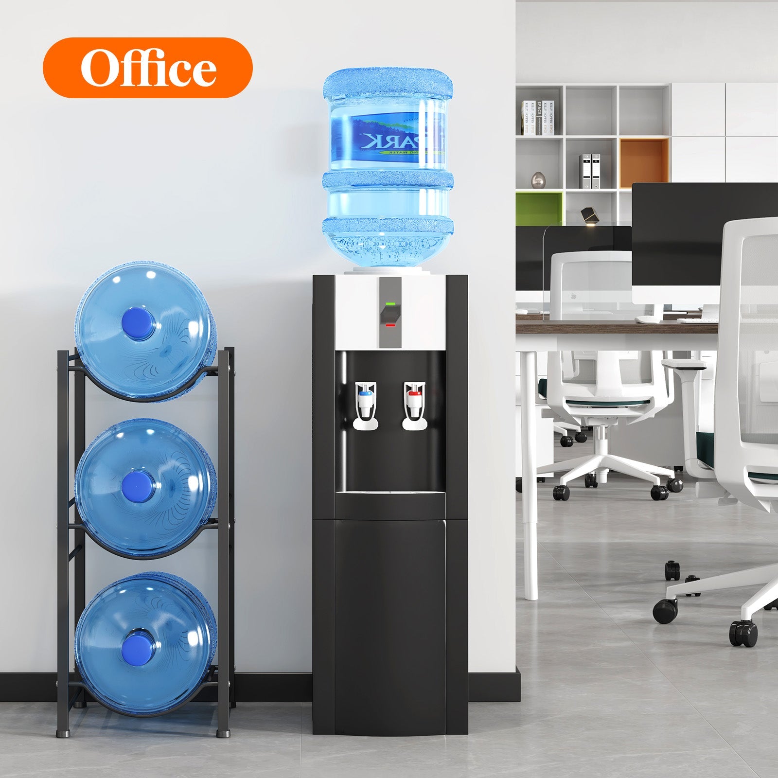 Lifewit 5 Gallon Water Jug Holder, 3 Tier Water Bottle Stand