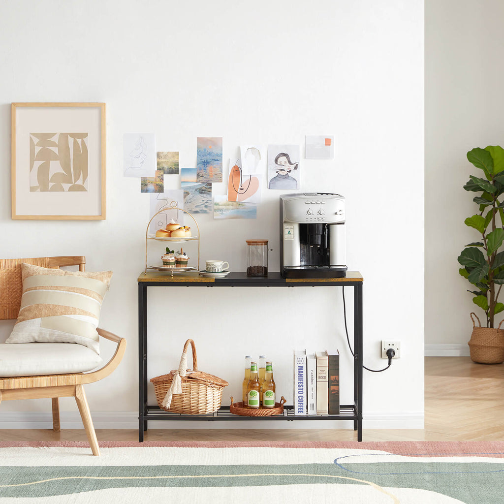 Lifewit Narrow Console Sofa Table for Living Room, Entryway, Hallway