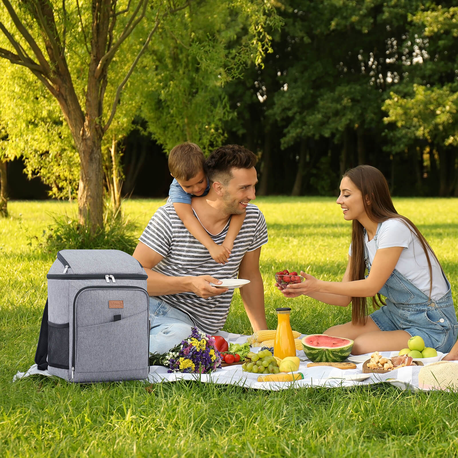 Lifewit 26L Insulated Cooler Backpack, Cool Bag Rucksack for Picnic, Camping, Hiking