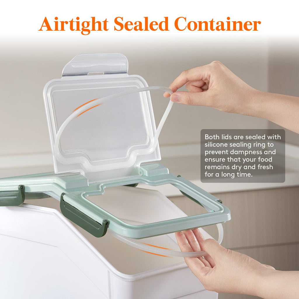 Lifewit best dog food storage container, plastic rice,flour storage container