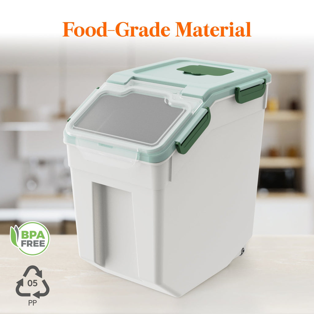 Lifewit best dog food storage container, plastic rice,flour storage container