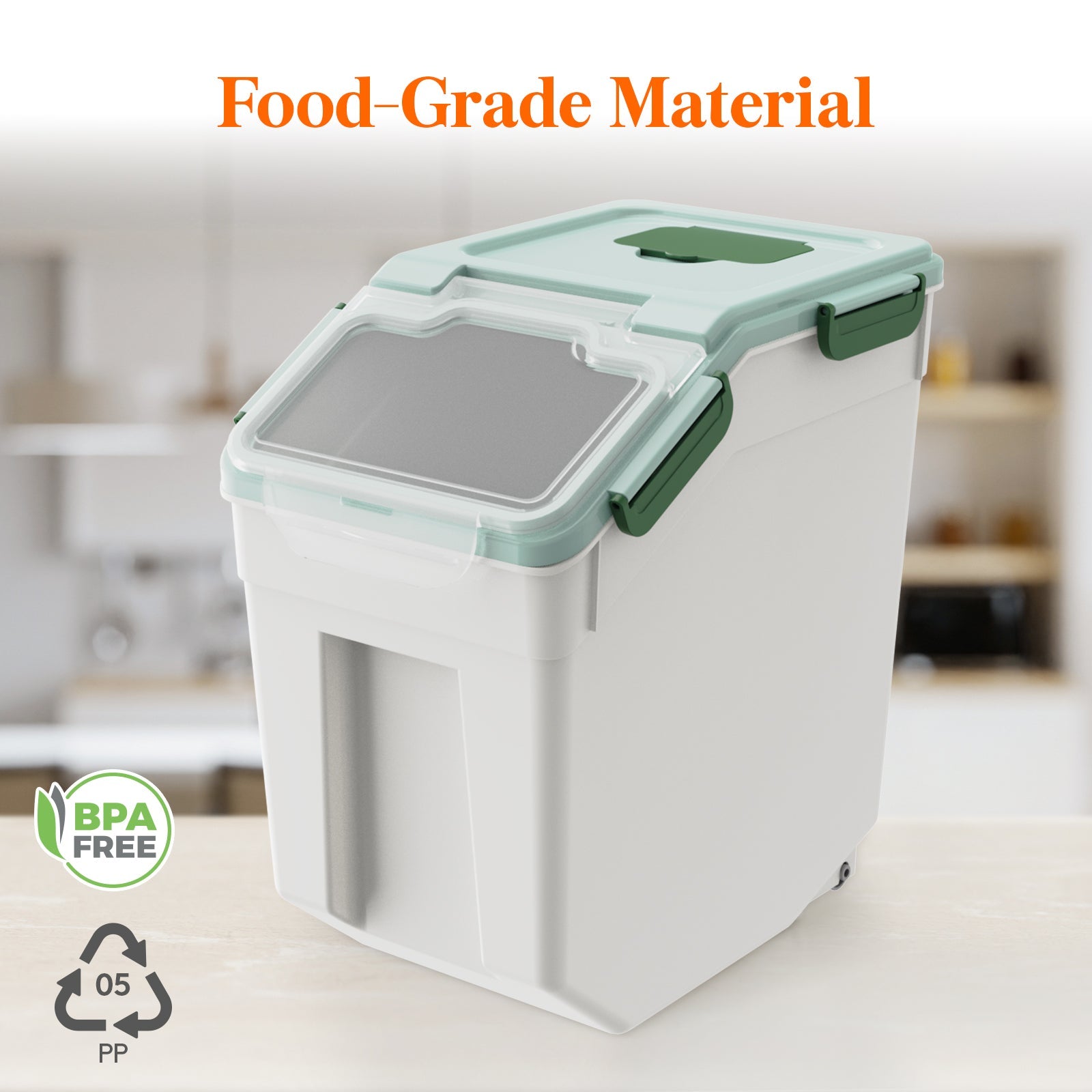 Lifewit best dog food storage container, plastic rice,flour storage container