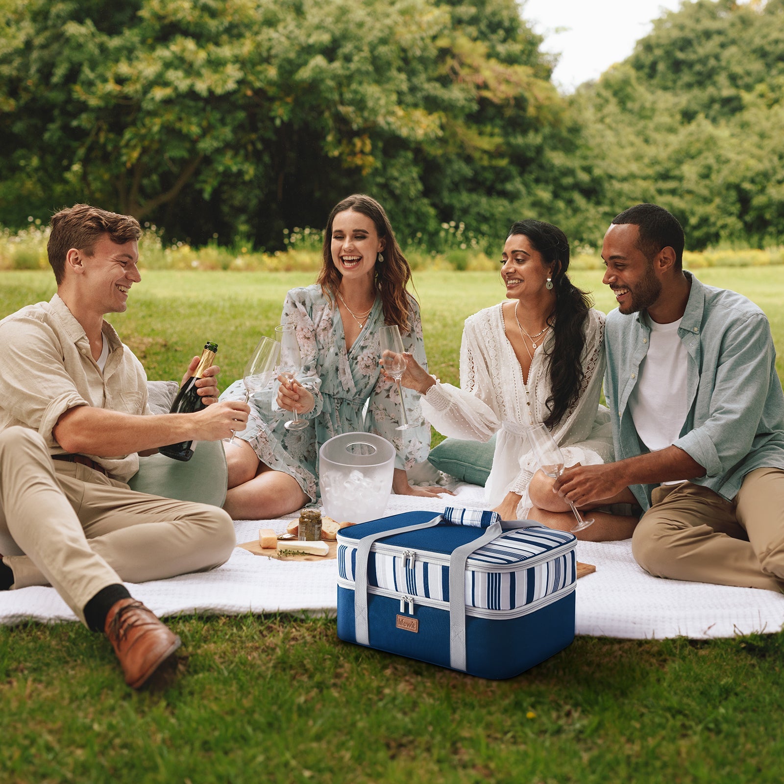 Lifewit best insulated casserole carrier,casserole dish with lid and carrying case