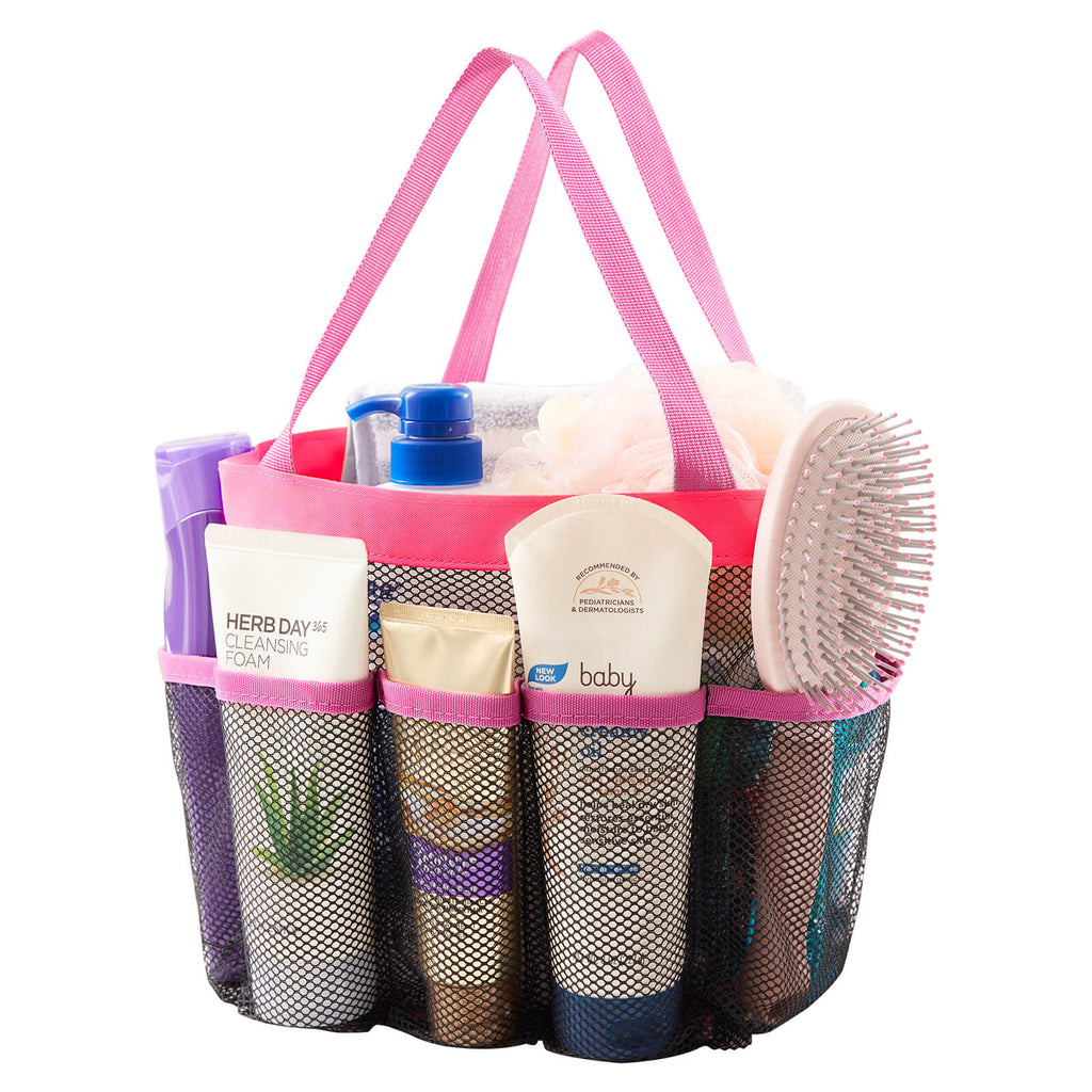 Lifewit Portable Mesh Shower Caddy, Hanging Shower Tote Bag