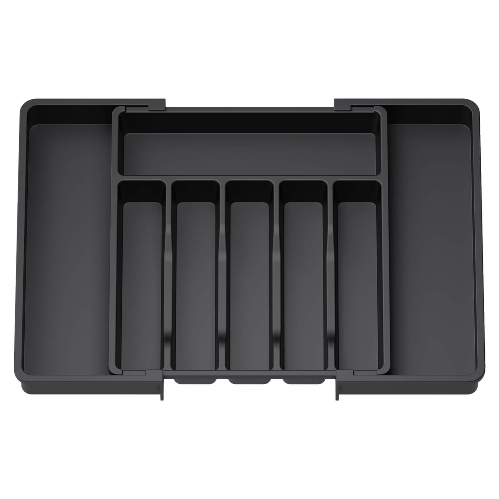 Lifewit Silverware Drawer Organizer, Utensil Flatware Cutlery Holder Tray Organizer for Kitchen Drawer