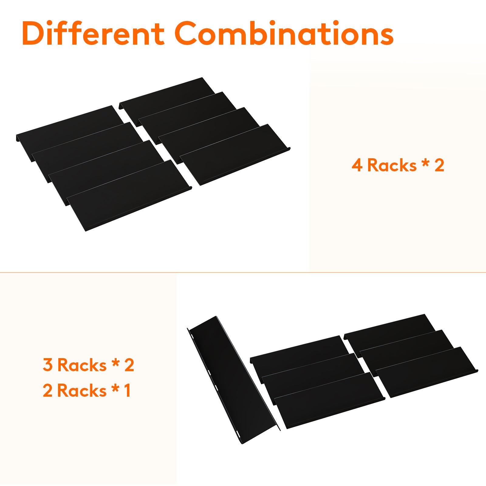 Lifewit Spice Rack, Spice Drawer Organizer Insert for Kitchen