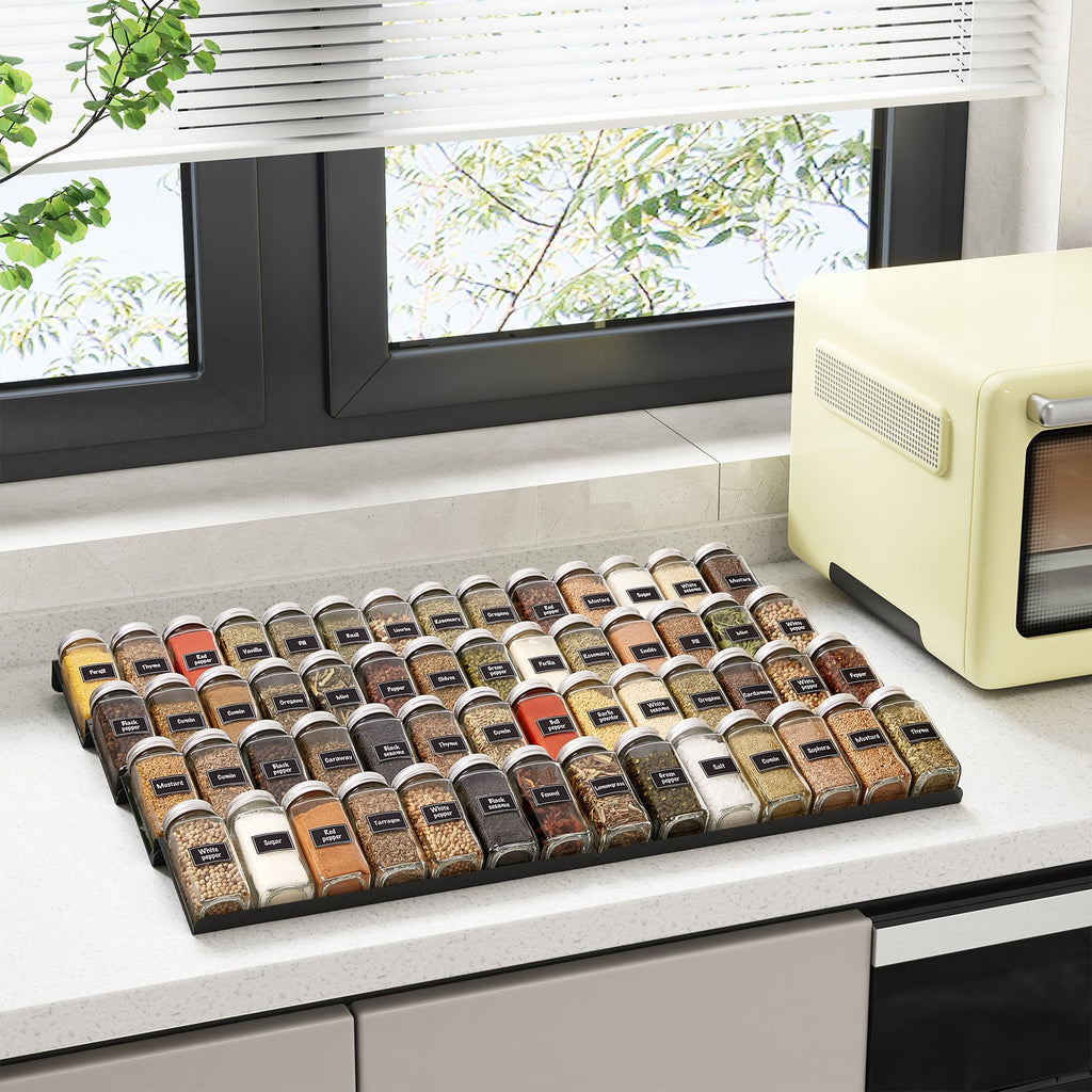 Lifewit Spice Rack, Spice Drawer Organizer Insert for Kitchen