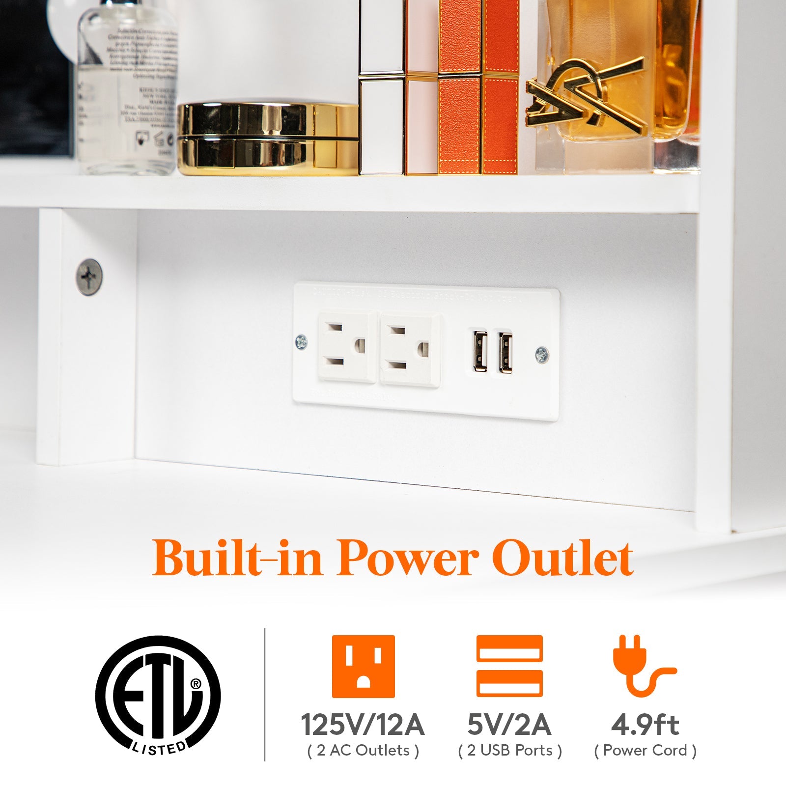 Lifewit Vanity Desk Set With Mirror And Lights