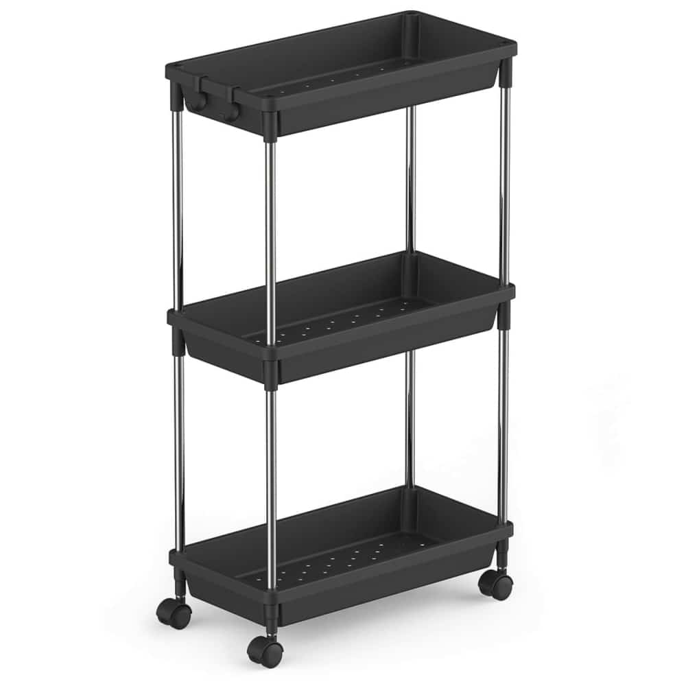 Lifewit 3 Tier Slim Rolling Cart for Bathroom, Utility, Kitchen