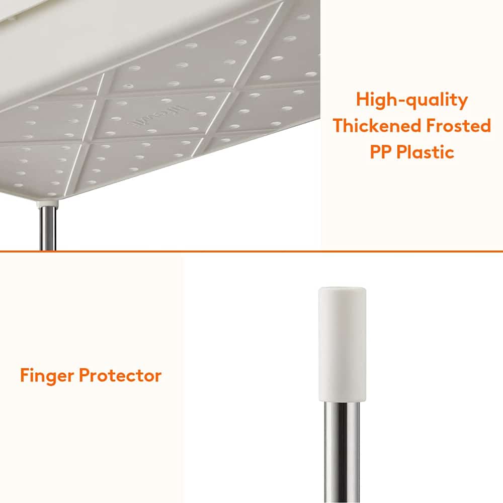 Lifewit 3 Tier Slim Rolling Cart for Bathroom, Utility, Kitchen