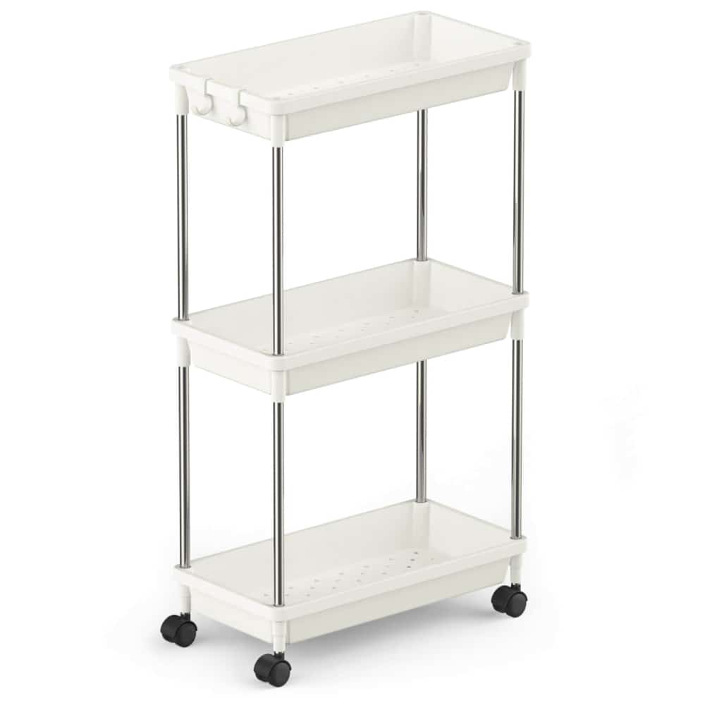 Lifewit 3 Tier Slim Rolling Cart for Bathroom, Utility, Kitchen