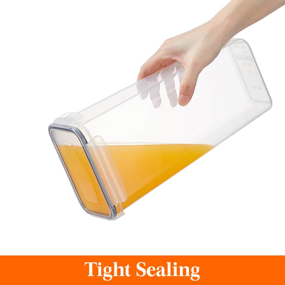 Lifewit 4PCS Airtight Pasta Container, Airtight Food Storage Container Set with Lids for Pantry, Cabinet