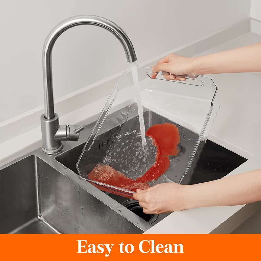 Lifewit 8pcs Fridge Organizer Bins with Egg Holder for Cabinet, Pantry