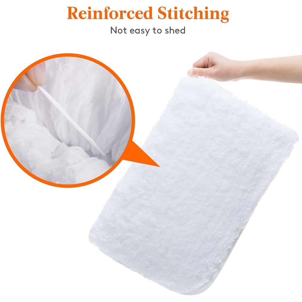 Lifewit Bath Shower Mat, Non Slip Washable Runner Rug