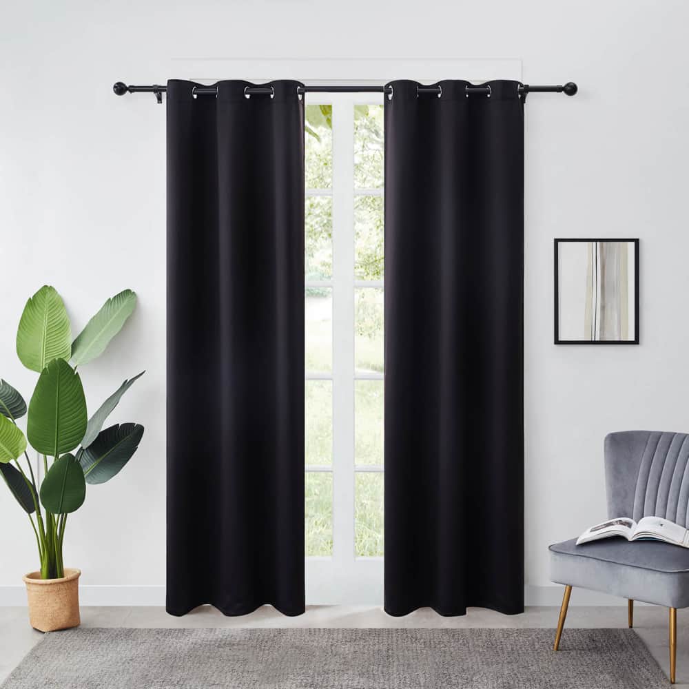 Lifewit Blackout Thermal Insulated Curtains for Living Room/Bedroom, Room Darkening Curtains Panels