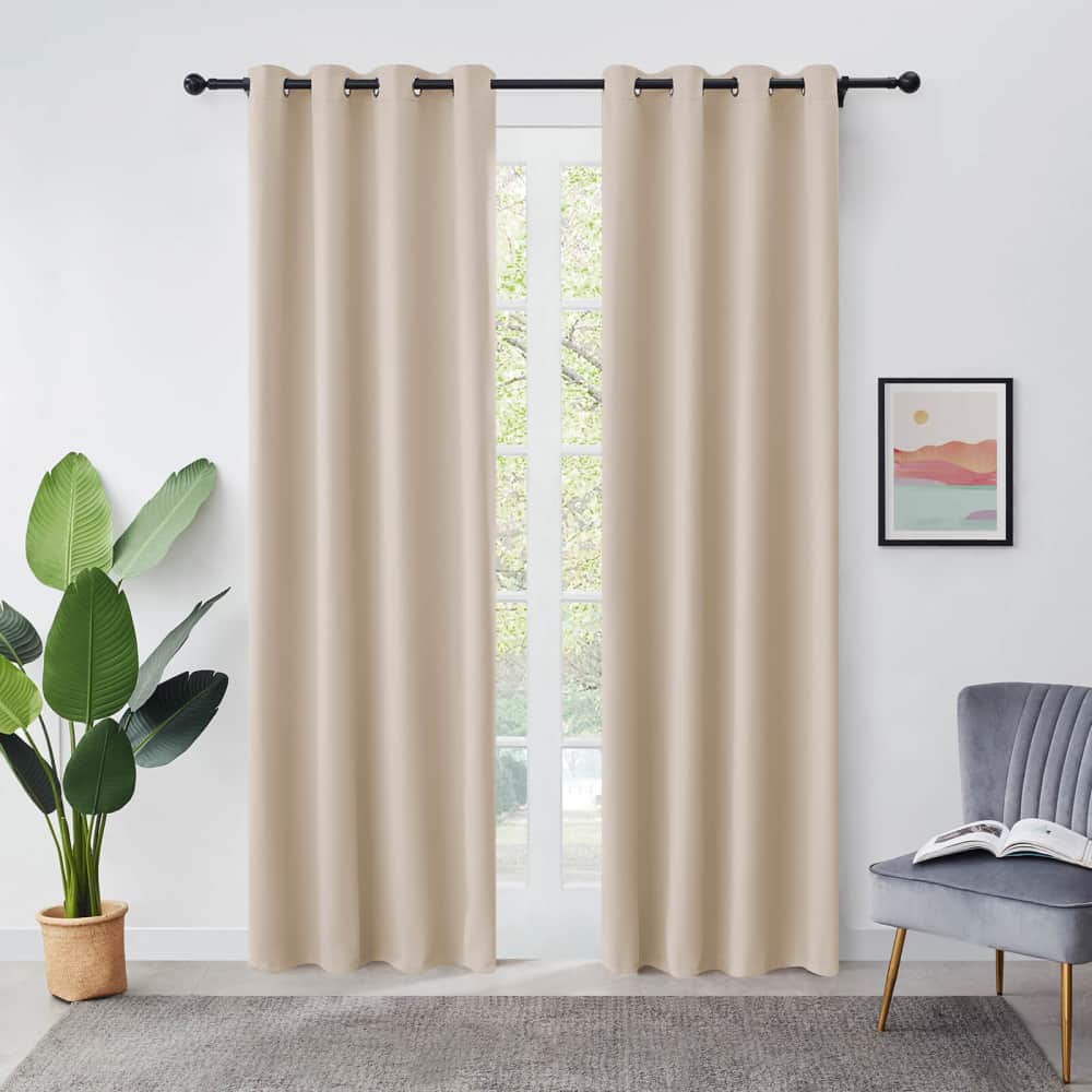 Lifewit Blackout Thermal Insulated Curtains for Living Room/Bedroom, Room Darkening Curtains Panels