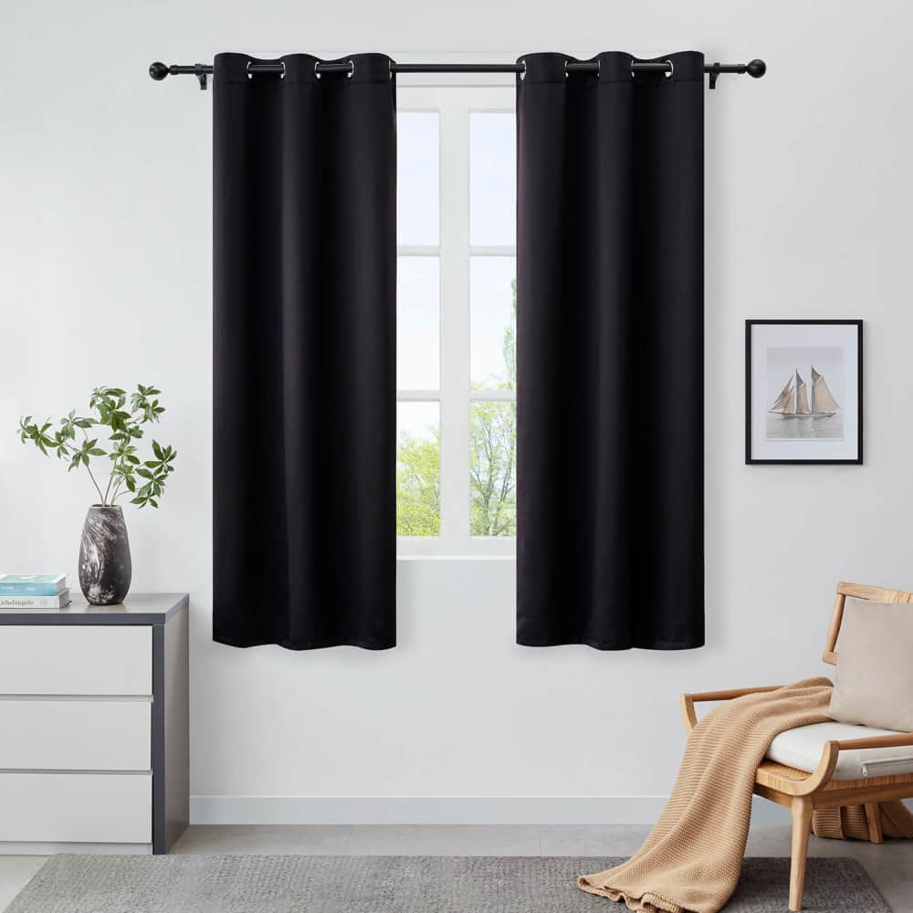 Lifewit Blackout Thermal Insulated Curtains for Living Room/Bedroom, Room Darkening Curtains Panels