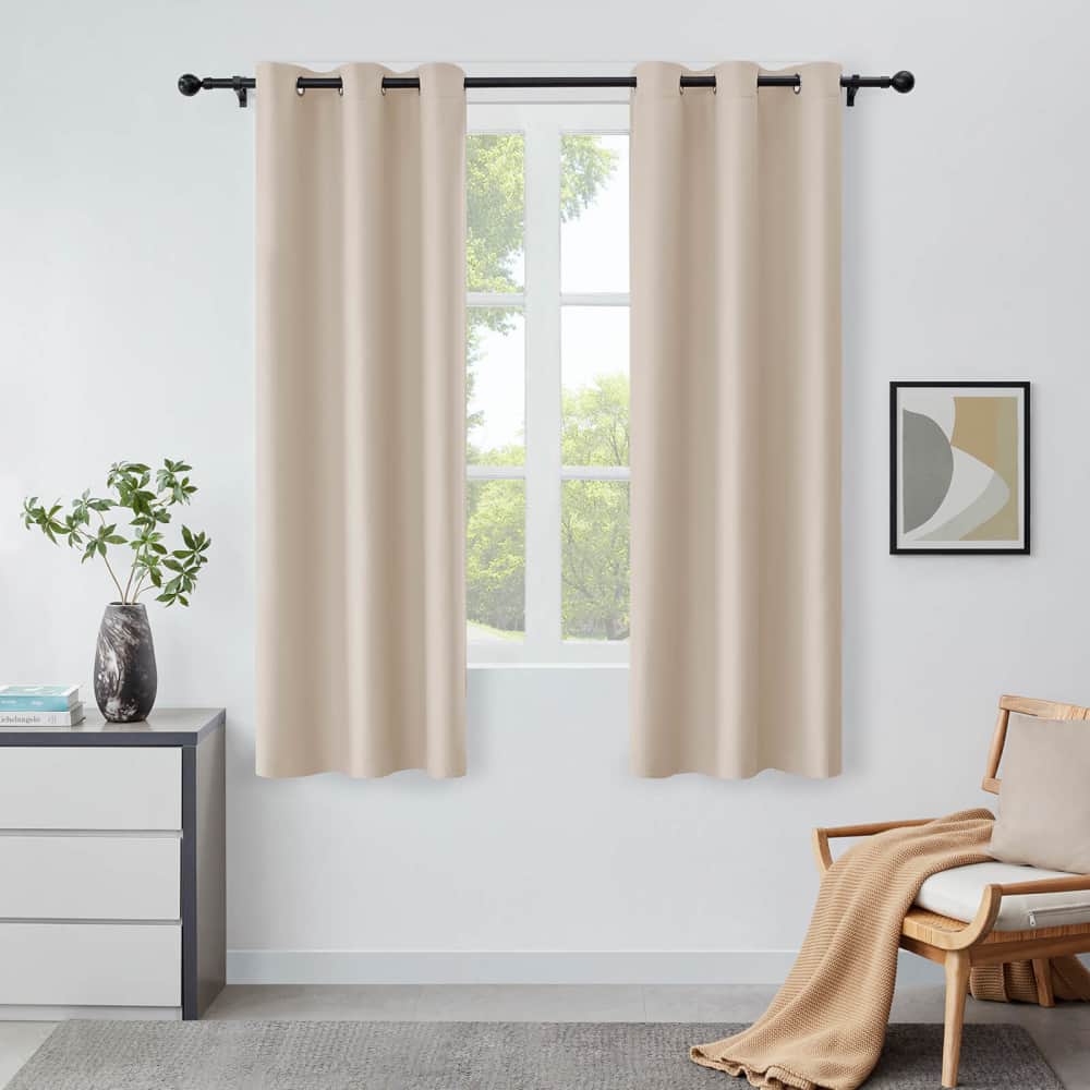 Lifewit Blackout Thermal Insulated Curtains for Living Room/Bedroom, Room Darkening Curtains Panels