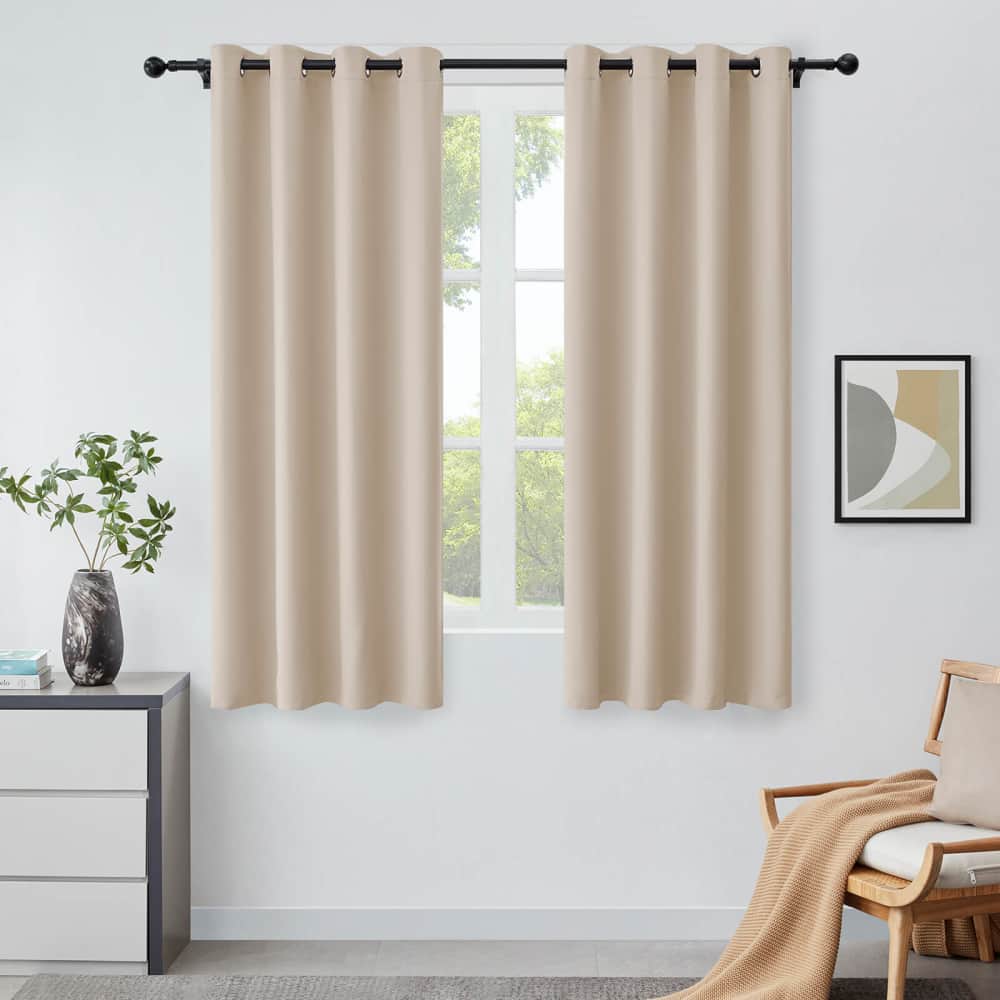 Lifewit Blackout Thermal Insulated Curtains for Living Room/Bedroom, Room Darkening Curtains Panels