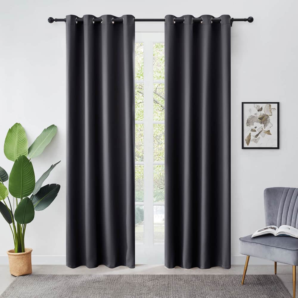 Lifewit Blackout Thermal Insulated Curtains for Living Room/Bedroom, Room Darkening Curtains Panels