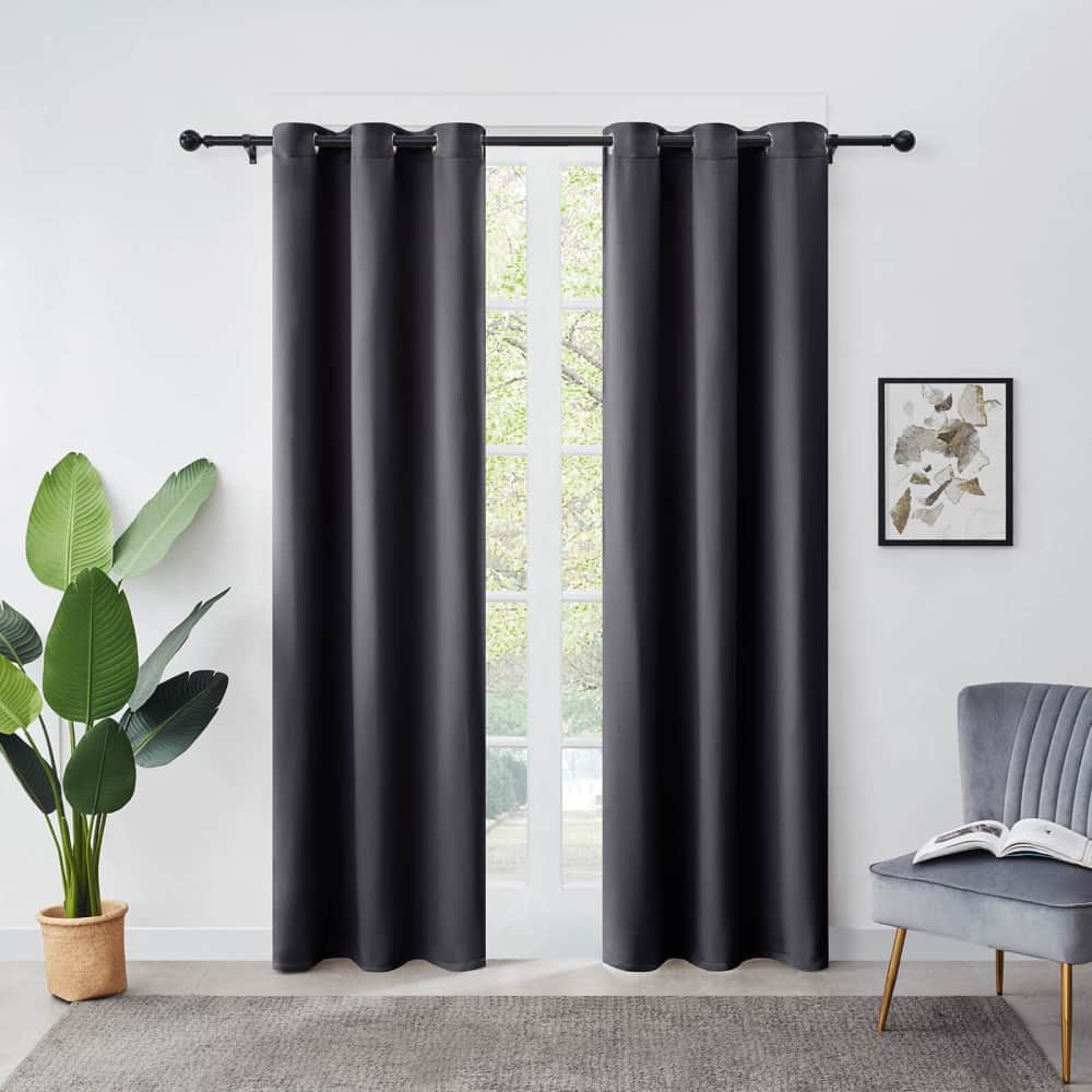 Lifewit Blackout Thermal Insulated Curtains for Living Room/Bedroom, Room Darkening Curtains Panels