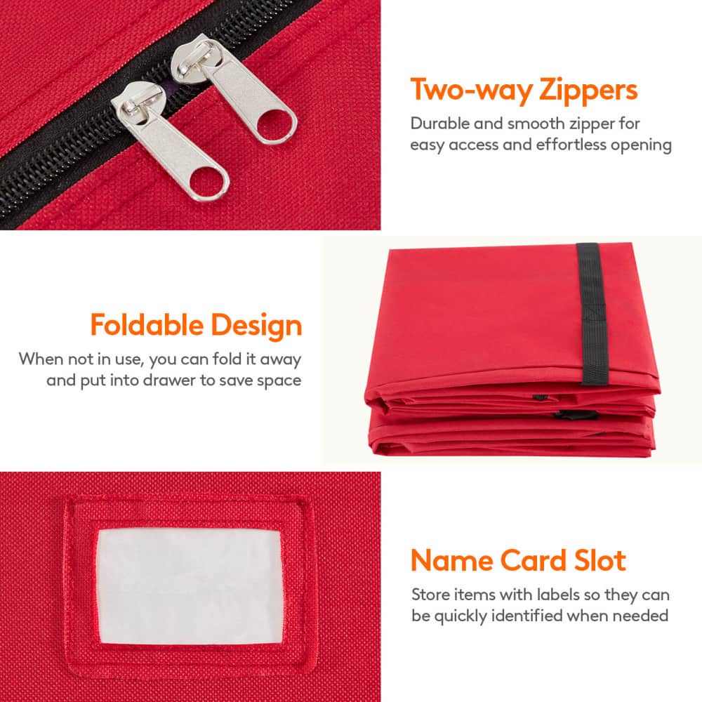 Lifewit Christmas Tree Storage Tote Bag for 9Ft Plastic Artificial Christmas Tree