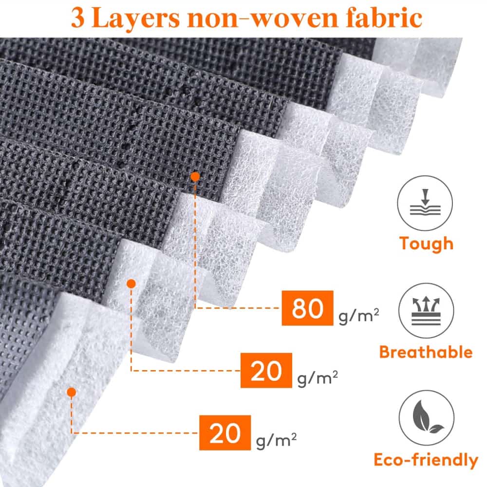 Lifewit Clothes Storage Bags Organizer, Foldable with Clear Window, 90L, 3 Packs