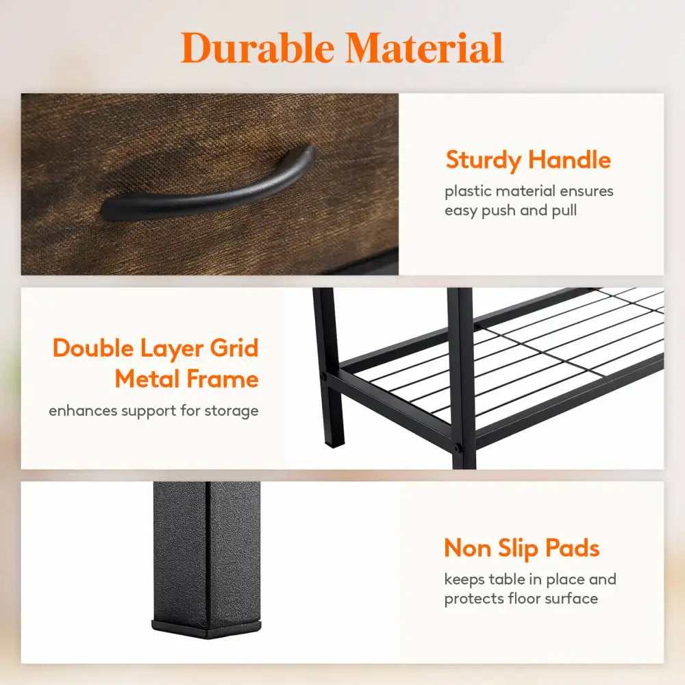 Lifewit Console Table with Drawers,  Narrow Sofa Table with Storage for Living Room, Entryway, Hallway