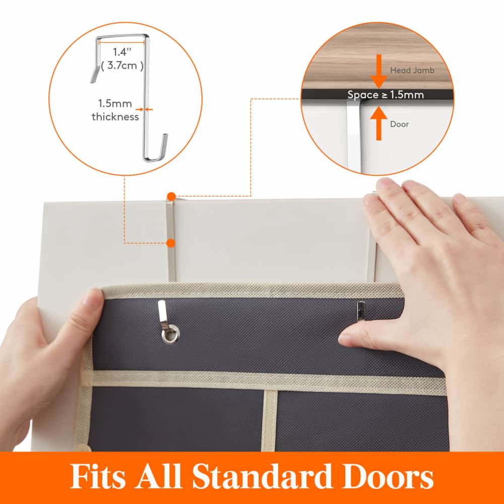 Lifewit Over The Door Hanging Shoe Storage Organizer