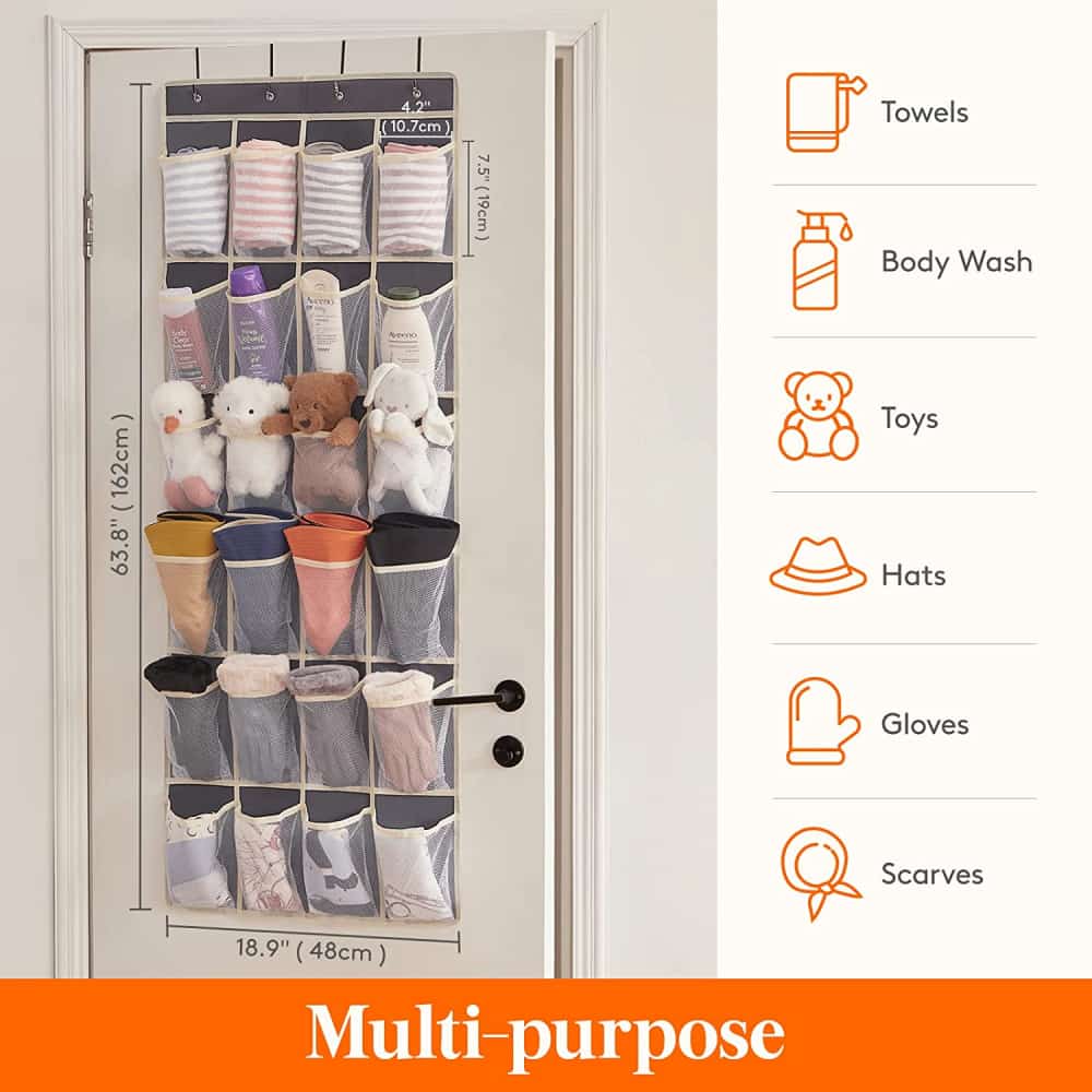 Lifewit Over The Door Hanging Shoe Storage Organizer