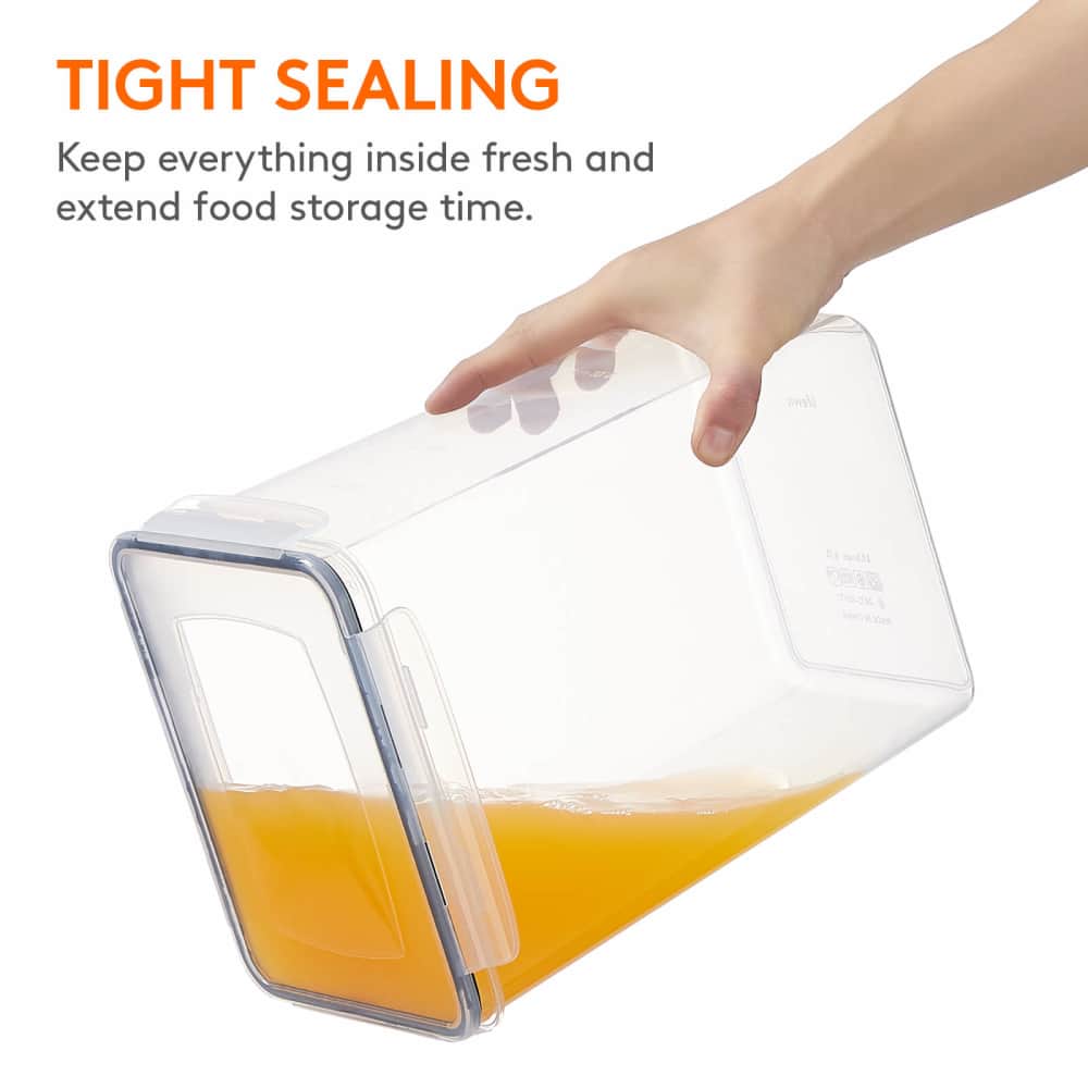 Lifewit Extra Large Airtight Food Storage Containers with Lids for Flour, Cereal, Spaghetti