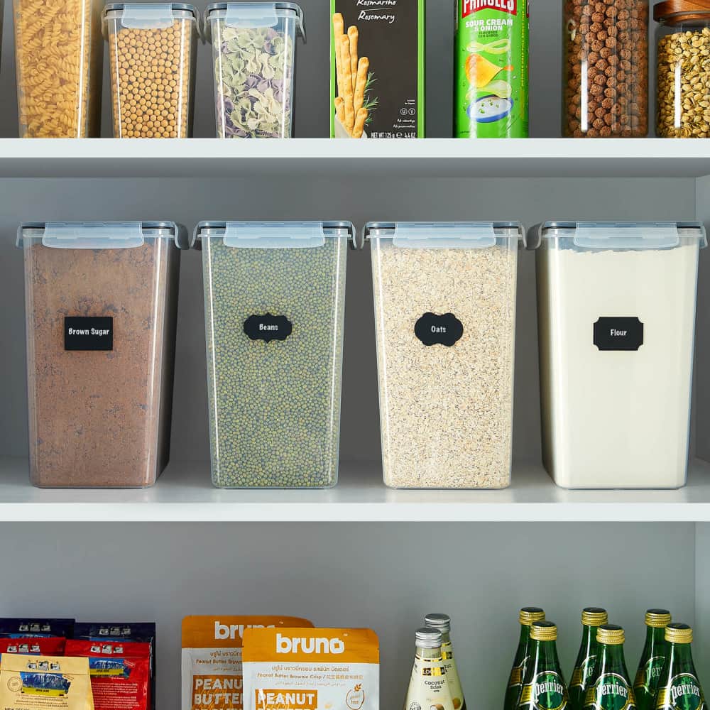 Lifewit Extra Large Airtight Food Storage Containers with Lids for Flour, Cereal, Spaghetti