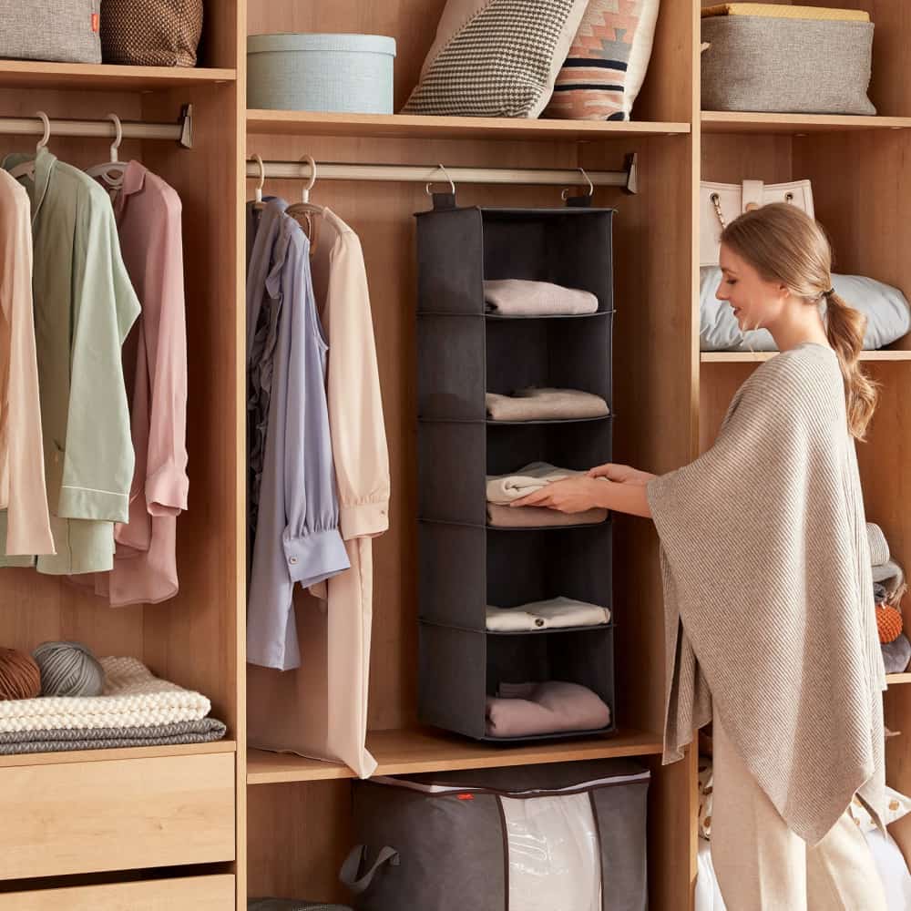 Lifewit Hanging Closet Organizer For Clothes Storage