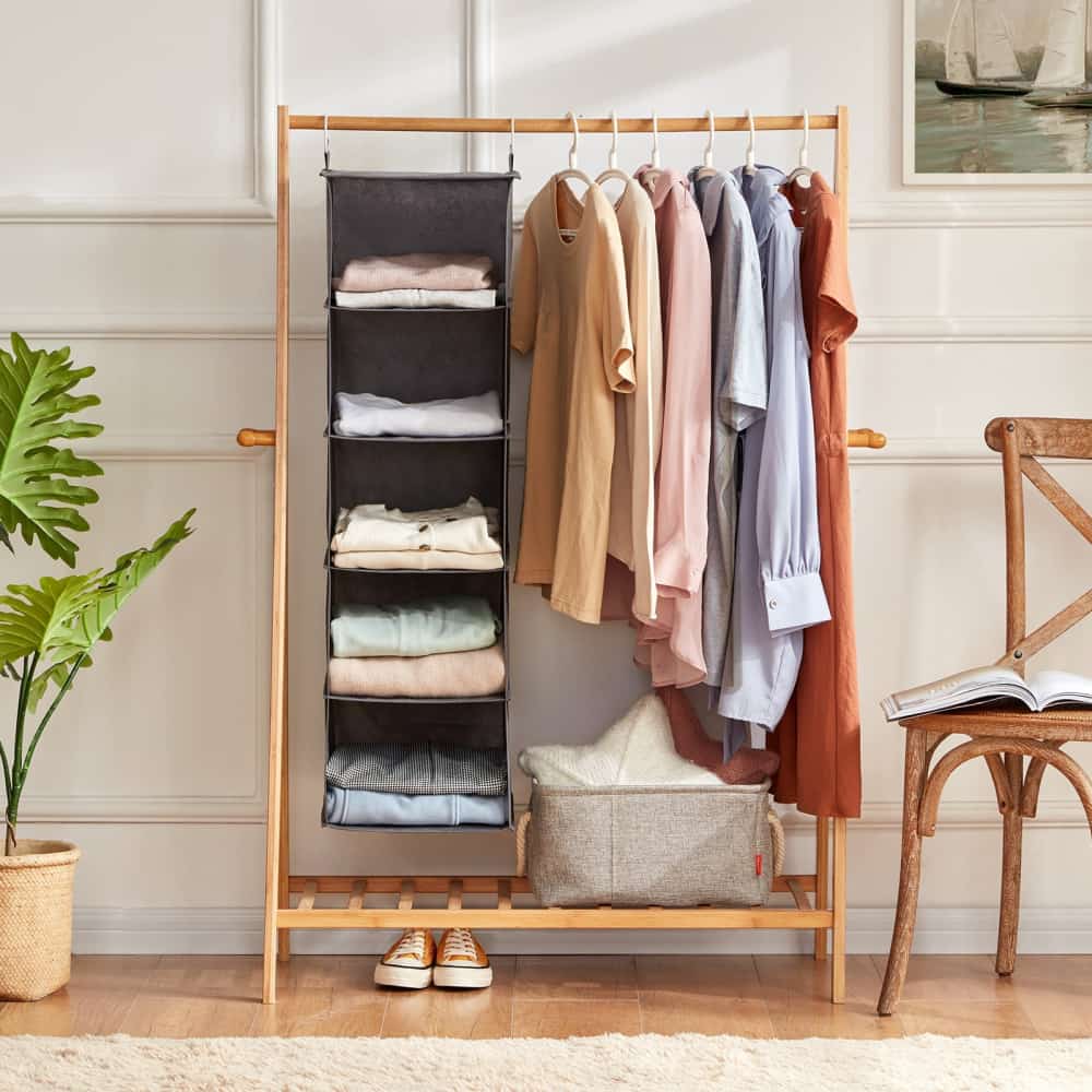 Lifewit Hanging Closet Organizer For Clothes Storage