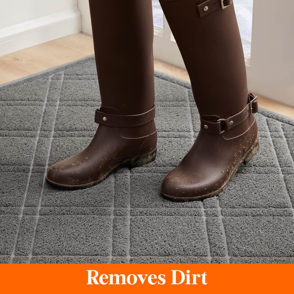 Lifewit Indoor Front Door Mat, Thin Doormat Rug for Entry