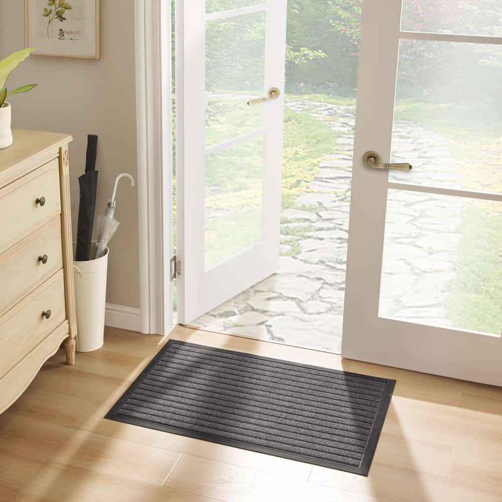 Lifewit Thin Indoor Door Mat, Rubber Backing, for Entry, Font Door