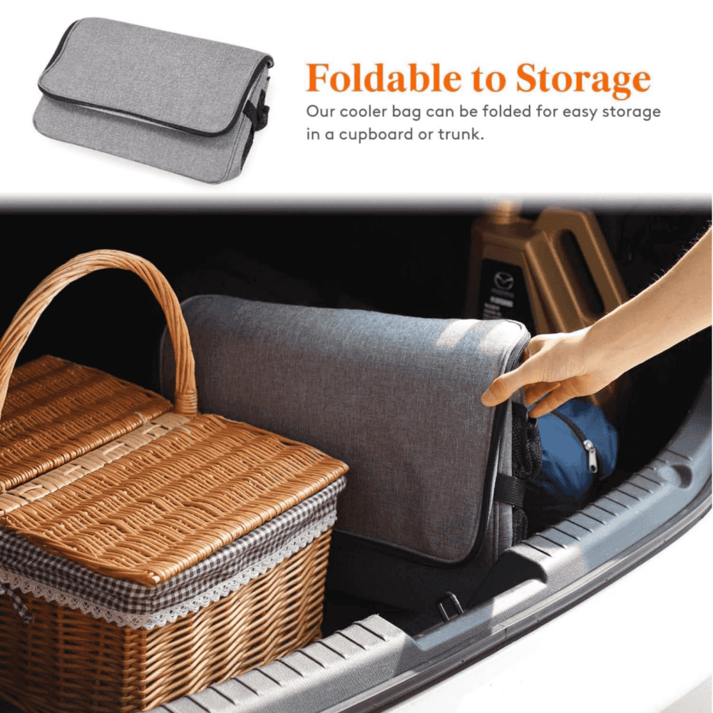 Lifewit Large Lunch Cooler Bag with Shoulder Strap for Camping, Beach