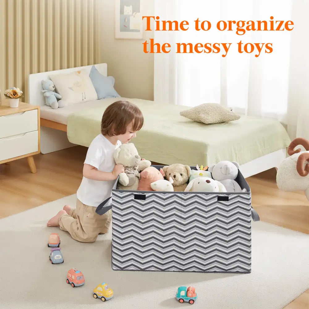 Lifewit Large Toy Box Chest, Kids Toy Storage Organizer Bins with Lids