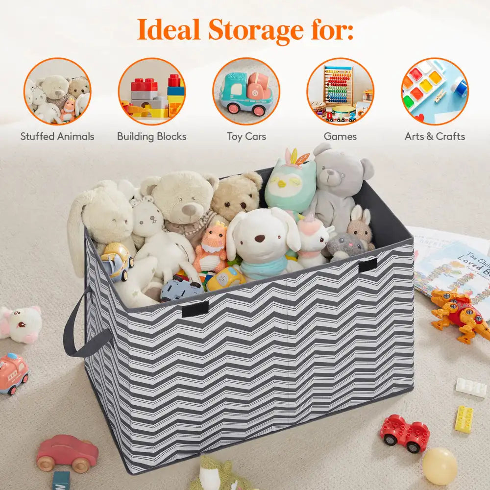 Lifewit Large Toy Box Chest, Kids Toy Storage Organizer Bins with Lids