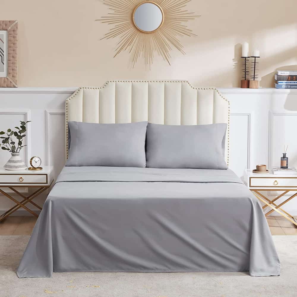 Lifewit Microfiber Bed Sheet Set, Twin/Queen/King Size Bedding Set