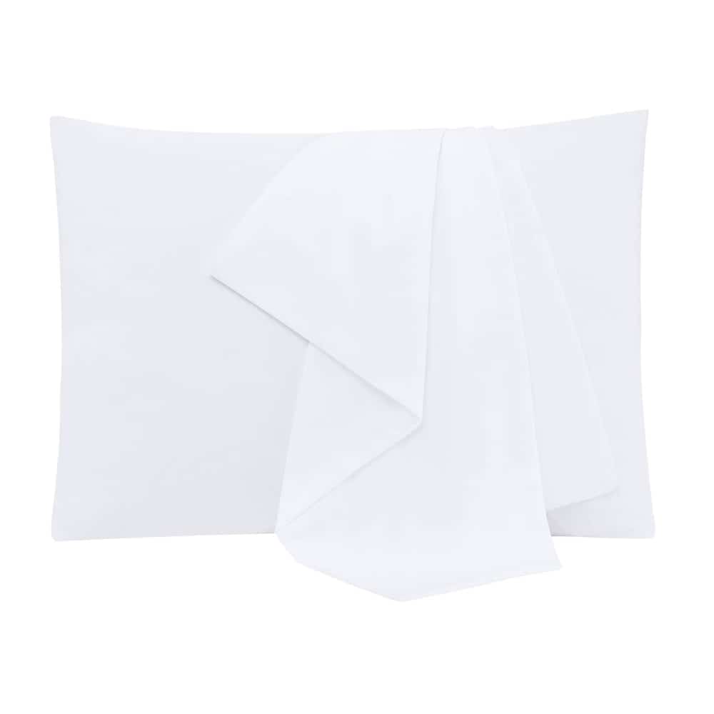 Lifewit Microfiber Envelope Pillow Covers, White/Blue/Grey