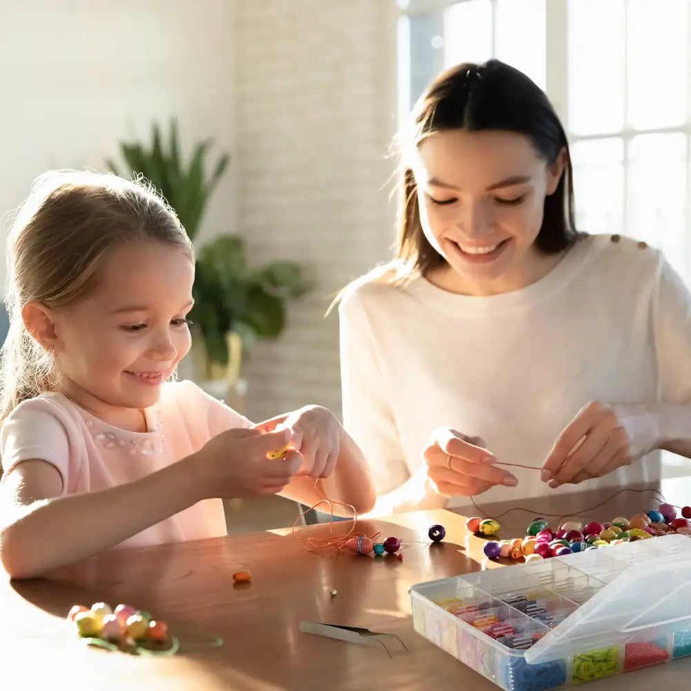 Lifewit Plastic Jewelry Organizer Box, Craft, Earring, Bead, Thread Storage Box Container